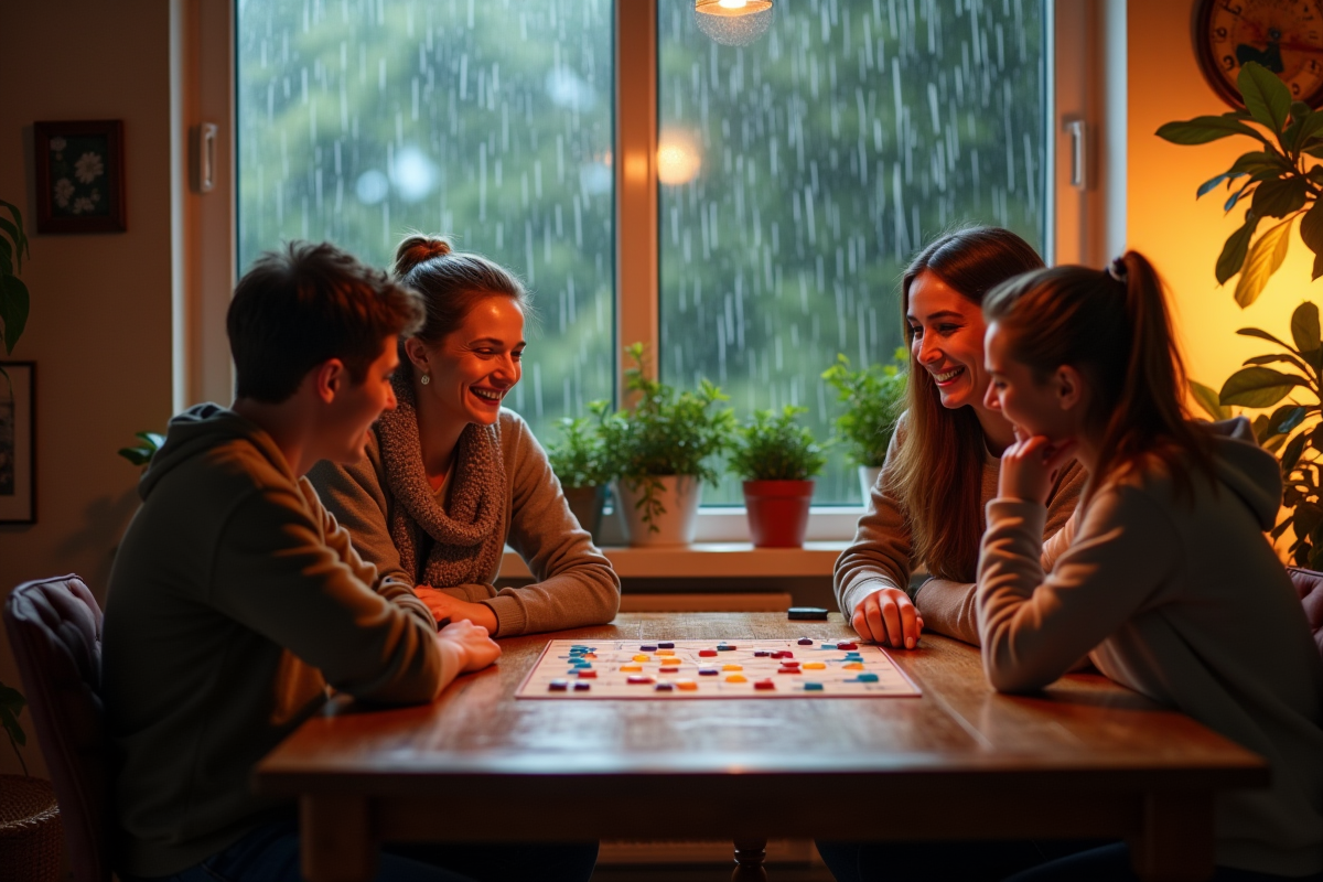 pluie bonheur