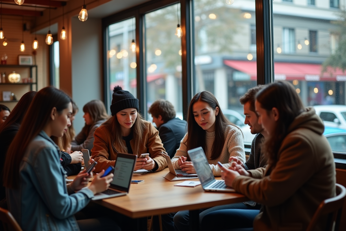 Influence des médias numériques sur la culture et la société