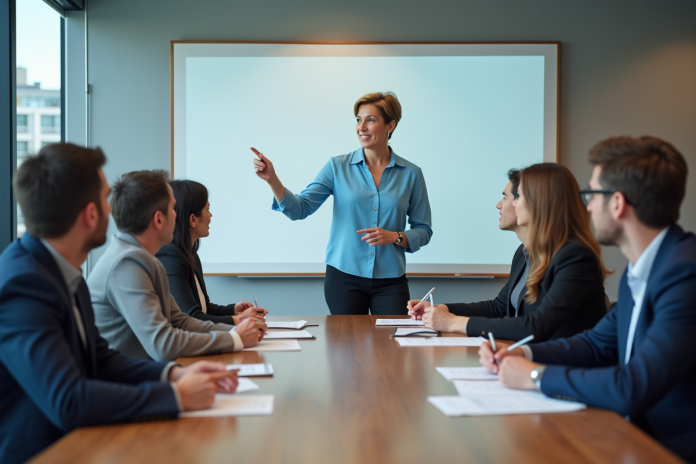 groupe-reunion-formation Groupe divers en formation en entreprise